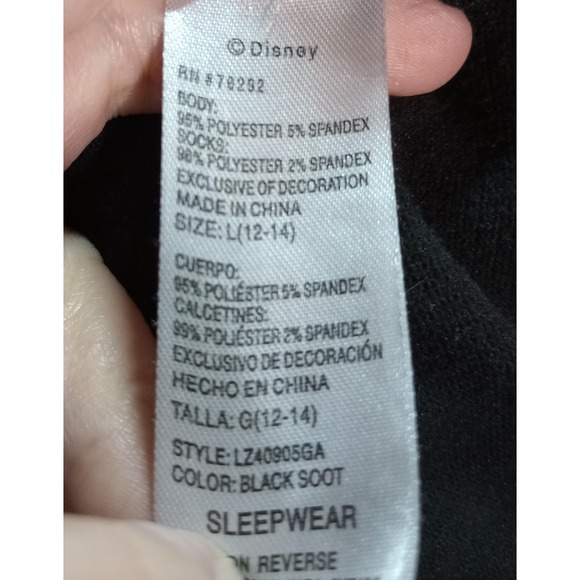 Disney Nightmare Before Christmas Sweater Womens Large Jack Skellington Sleepwea - Picture 7 of 8